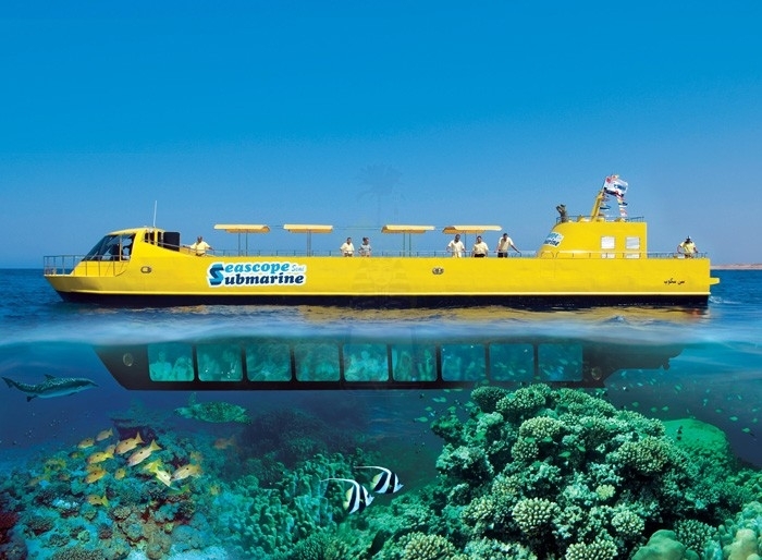 Bateau semi sous-marin à Hurghada Bateau semi sous-marin à Hurghada